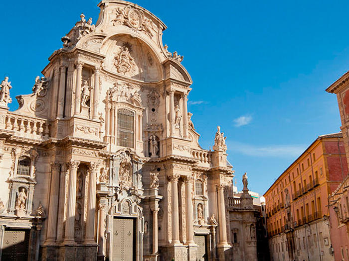The Murcia Cathedral near your apartment at La Manga Club