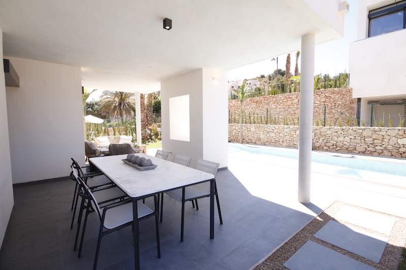Outdoor terrace and pool las acacias villa la manga club spain Outdoor terrace and pool las acacias villa la manga club spain